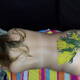 Nuda con mimose Nuda con mimose